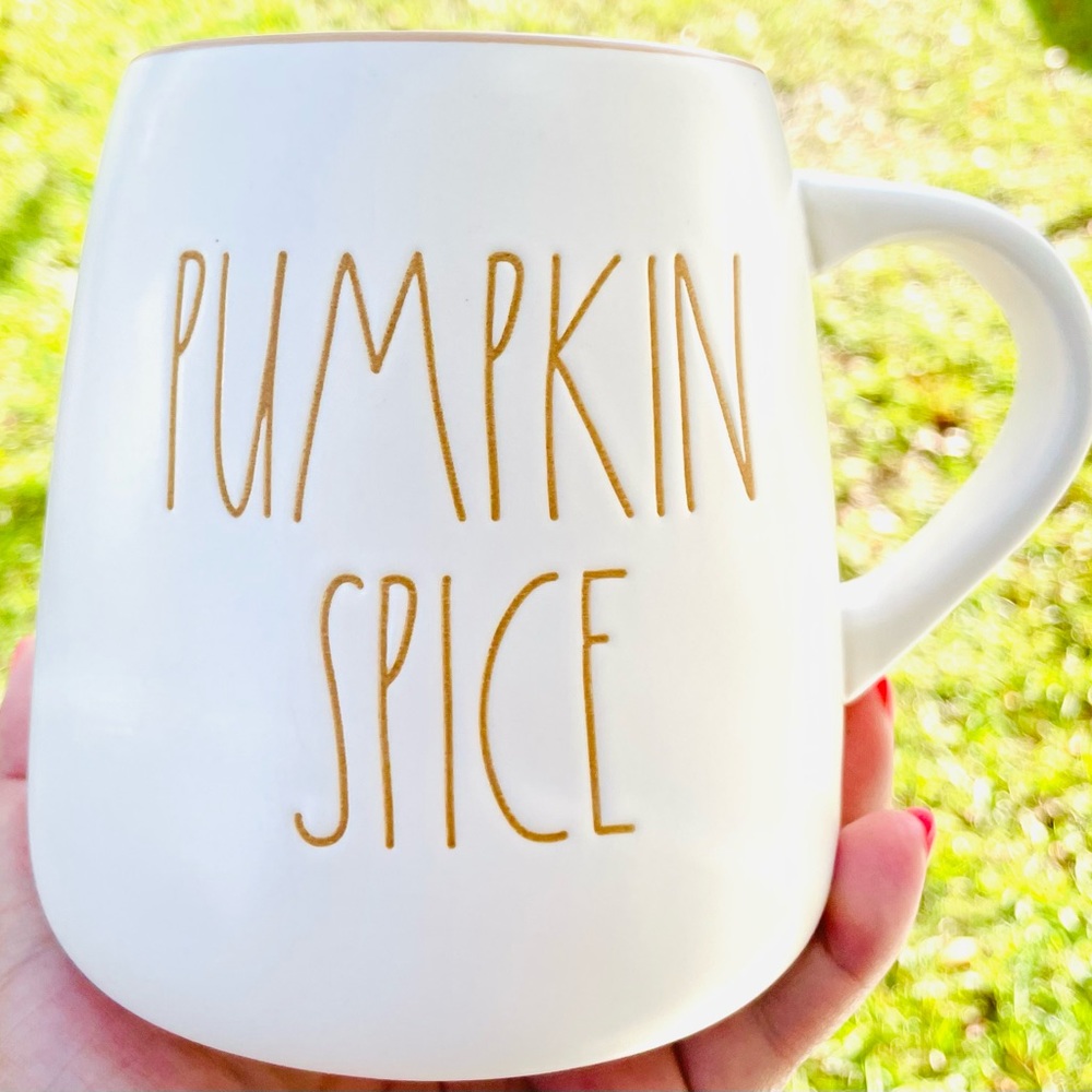 Rae Dunn Pumpkin Spice Large Coffee a mug Fall